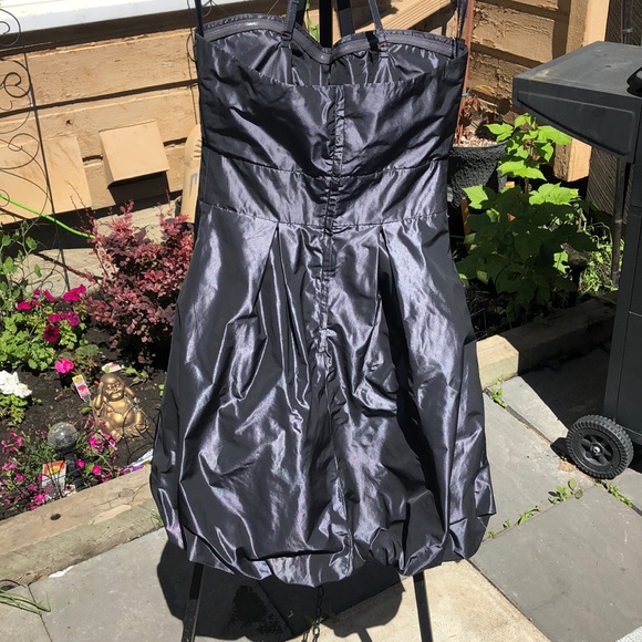 Grey prom style dress - Picture 3 of 3